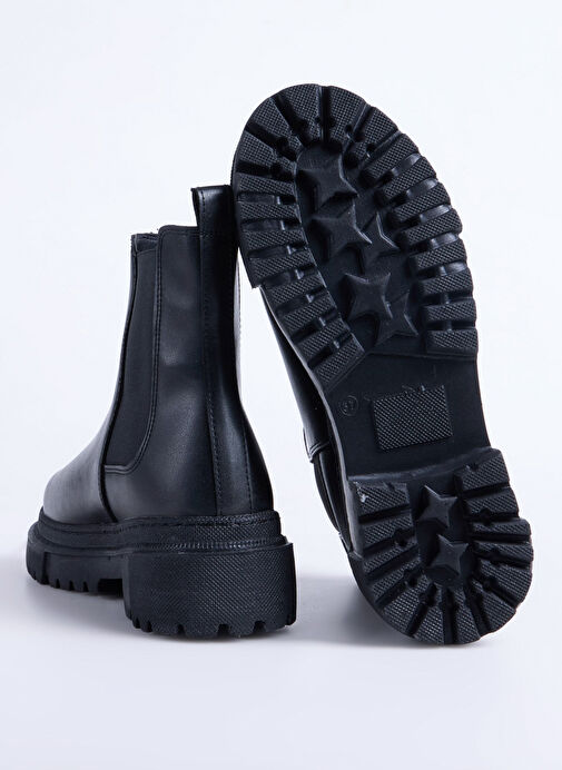 Fabrika Siyah Kadın Bot CASERTA NEW - Görsel 5