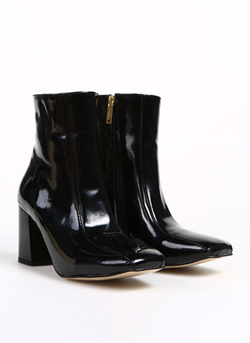 Fabrika Siyah Kadın Topuklu Bot STABIA RUGAN - Görsel 2