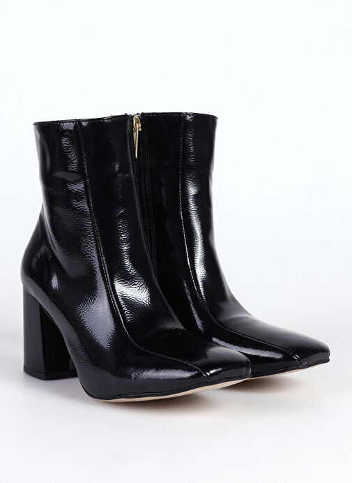 Fabrika Siyah Kadın Topuklu Bot STABIA RUGAN - Görsel 7