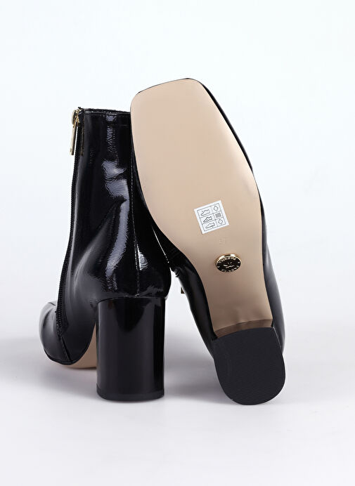 Fabrika Siyah Kadın Topuklu Bot STABIA RUGAN - Görsel 9