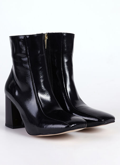 Fabrika Siyah Kadın Topuklu Bot STABIA RUGAN - Görsel 10