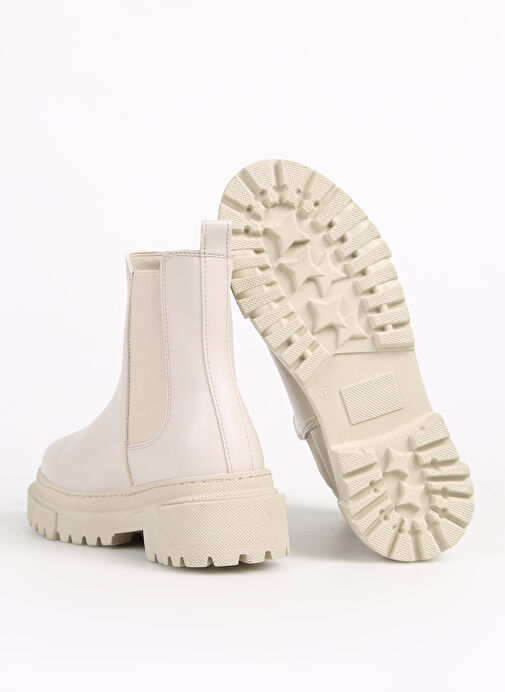Fabrika Ekru Kadın Bot CASERTA NEW - Görsel 6