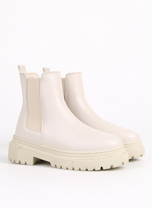 Fabrika Ekru Kadın Bot CASERTA NEW - Görsel 3