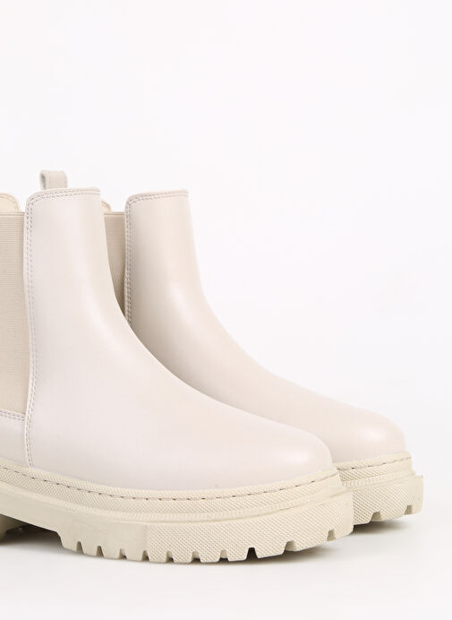 Fabrika Ekru Kadın Bot CASERTA NEW - Görsel 4