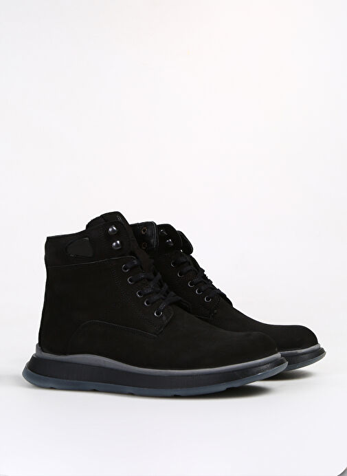 Fabrika Fabrika Siyah Erkek Deri Bot ALANDRA | Boyner Siyah - 3. görsel