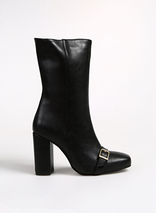 Fabrika Siyah Kadın Topuklu Bot PALMER - Görsel 2