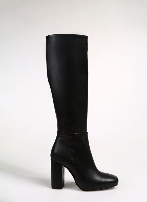 Fabrika Siyah Kadın Topuklu Çizme ODISE - Görsel 2