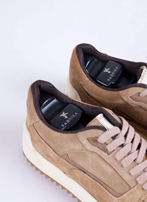 Fabrika Bej Erkek Deri Sneaker CERIGNO - Görsel 5