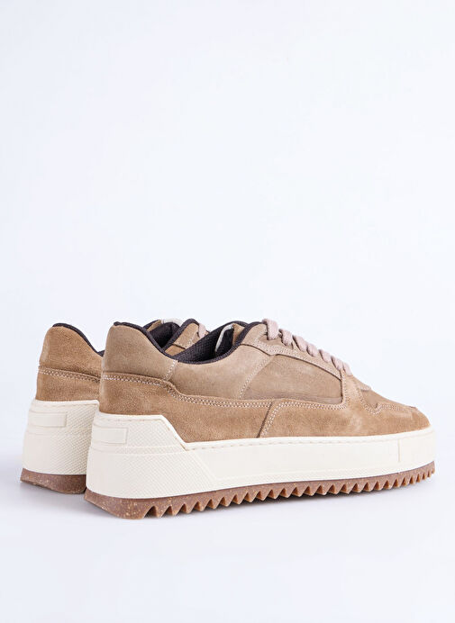 Fabrika Bej Erkek Deri Sneaker CERIGNO - Görsel 6