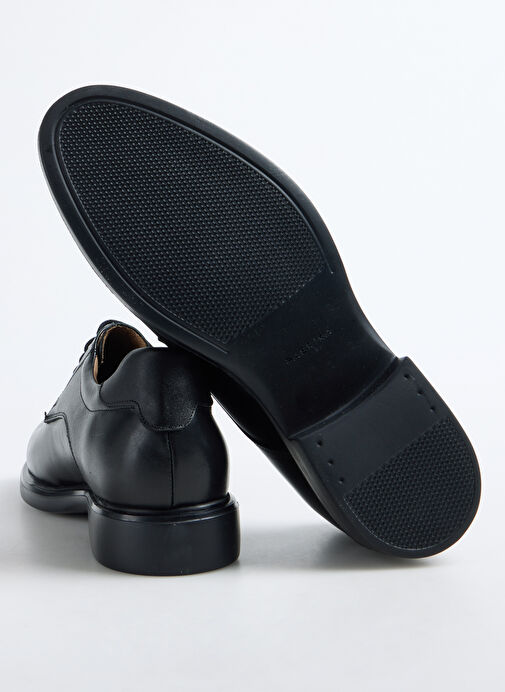 Fabrika Siyah Erkek Deri Klasik Ayakkabı CAOX - Görsel 7