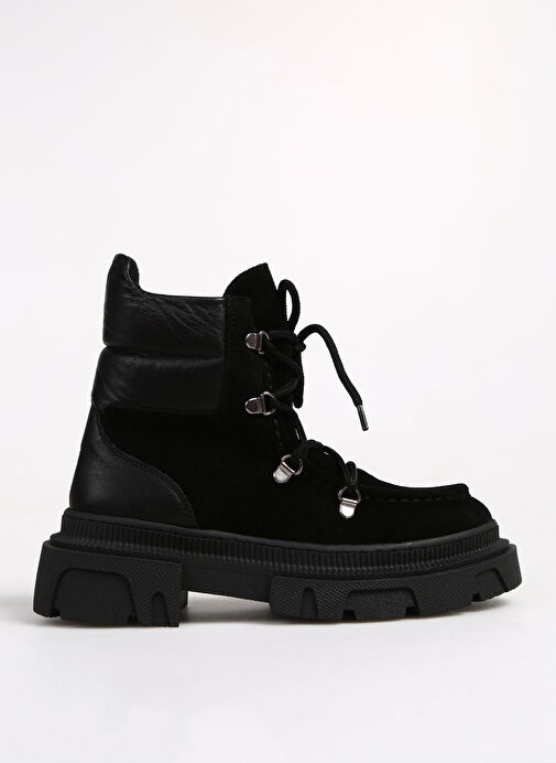 Fabrika Siyah Kadın Bot MELITA - Görsel 2
