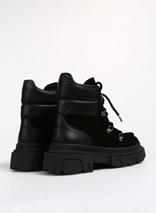 Fabrika Siyah Kadın Bot MELITA - Görsel 4