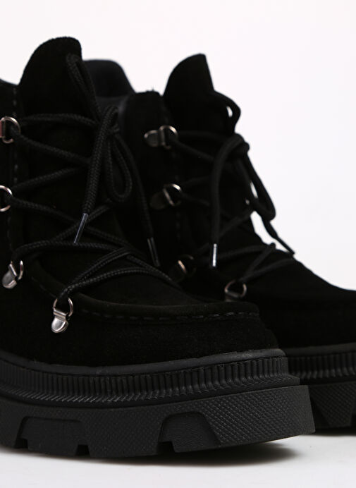 Fabrika Siyah Kadın Bot MELITA - Görsel 6