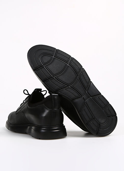Fabrika Comfort Siyah Erkek Deri Klasik Ayakkabı AVELINO - Görsel 5