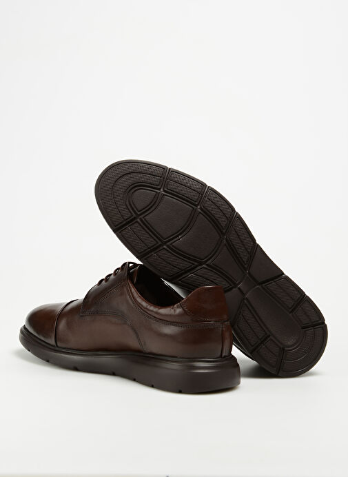 Fabrika Comfort Kahverengi Erkek Deri Klasik Ayakkabı BALU - Görsel 5