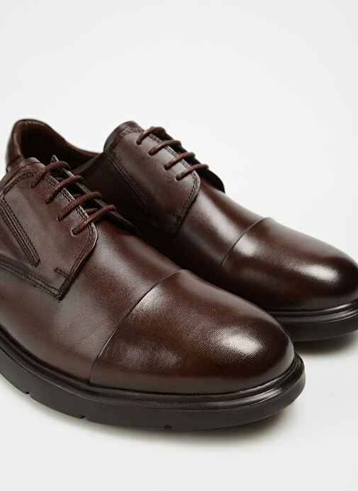 Fabrika Comfort Kahverengi Erkek Deri Klasik Ayakkabı BALU - Görsel 6