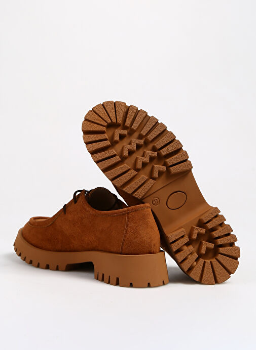 F By Fabrika Taba Kadın Süet Günlük Ayakkabı SISI - Görsel 5