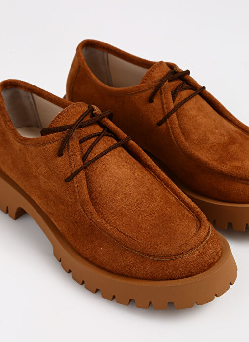 F By Fabrika F By Fabrika Taba Kadın Süet Günlük Ayakkabı SISI Klasik Ayakkabı | Boyner Taba - 6. görsel