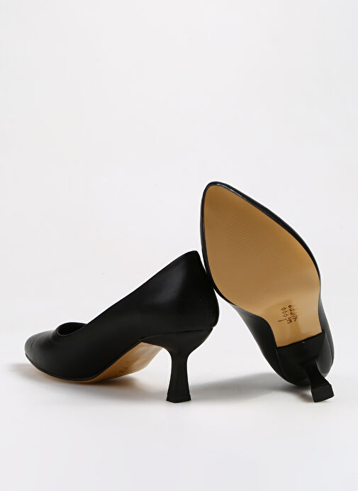 F By Fabrika Siyah Kadın Topuklu Ayakkabı SNIPE - Görsel 5