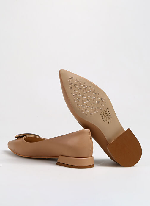 F By Fabrika Bej Kadın Babet SOKA - Görsel 5