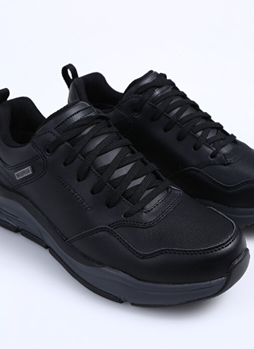 Skechers Siyah Erkek Deri Günlük Ayakkabı BENAGO - Görsel 6