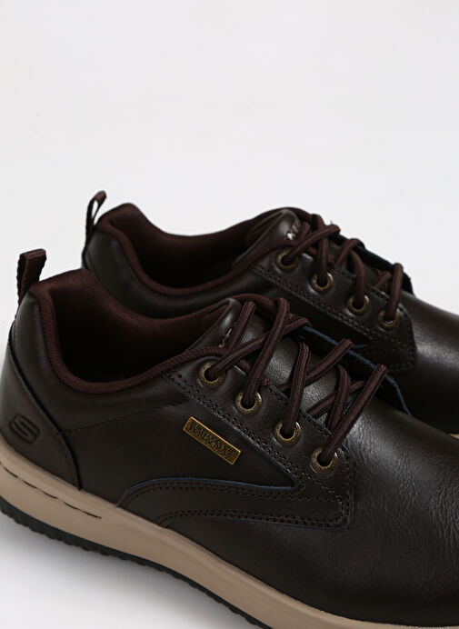 Skechers Kahverengi Erkek Deri Günlük Ayakkabı DELSON - Görsel 5