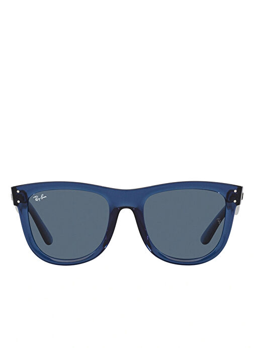 Ray-Ban Wayfarer Reverse RBR0502S Kare Şeffaf Mavi Unisex Güneş Gözlüğü