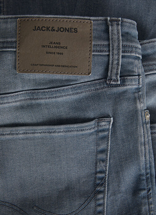 Jack & Jones JJILIAM JJORIGINAL AM 863 Erkek Düşük Bel Skinny Fit Denim Pantolon 12237921