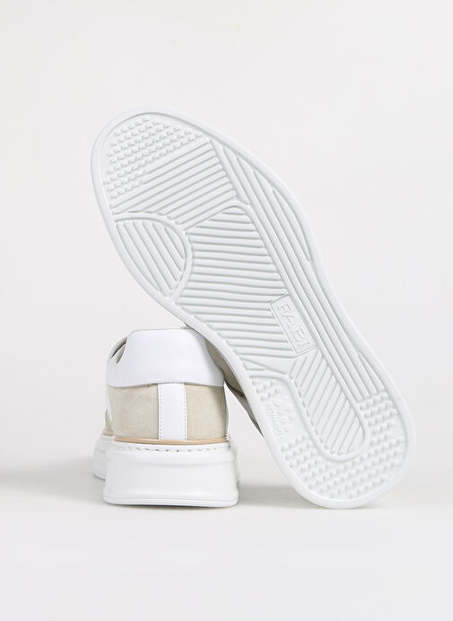 Fabi Beyaz-Bej Erkek Sneaker FU0828.B00ZIP82N - Görsel 6