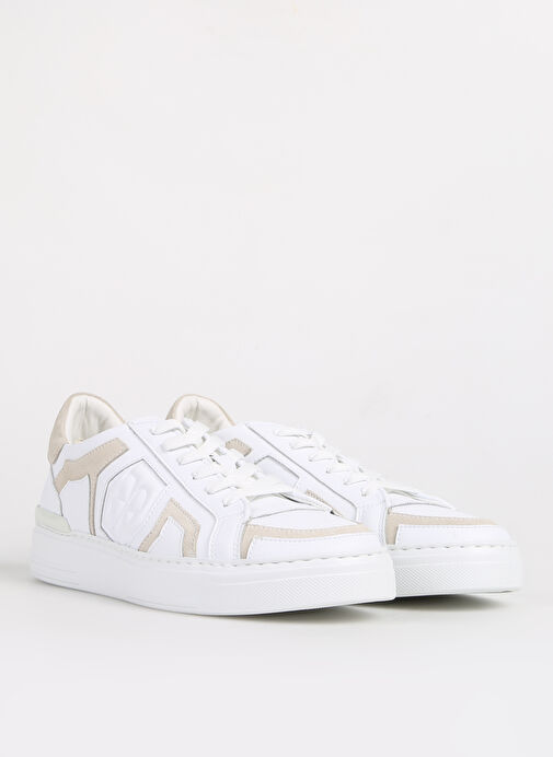 Fabi Beyaz-Krem Erkek Deri Sneaker FU0820.B00XLC50M - Görsel 3