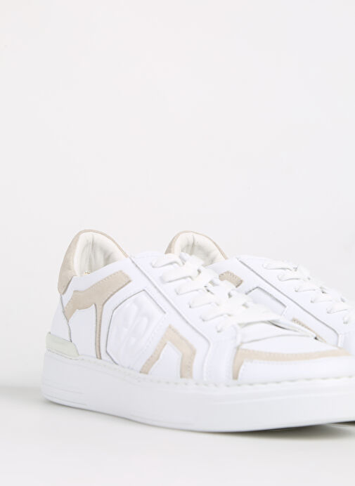 Fabi Beyaz-Krem Erkek Deri Sneaker FU0820.B00XLC50M - Görsel 4