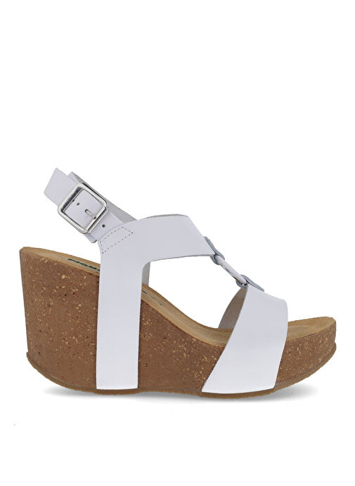 Più Natura Beyaz Kadın Deri Sandalet 29 A 2180 IMB - Görsel 2