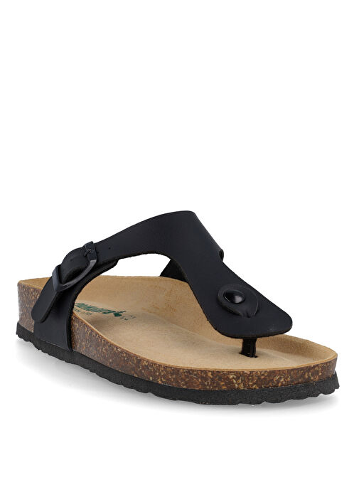 Più Natura Siyah Kadın Terlik 94 A 902 IMB - Görsel 4