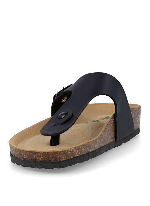 Più Natura Siyah Kadın Terlik 94 A 902 IMB - Görsel 6