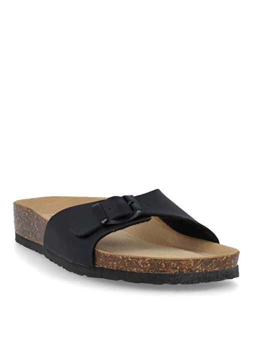 Più Natura Siyah Kadın Terlik 94 PASTIME IMB - Görsel 4