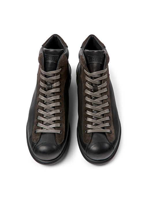 Camper Siyah Deri Erkek Günlük Spor Ayakkabı Pelotas Ariel - Görsel 4