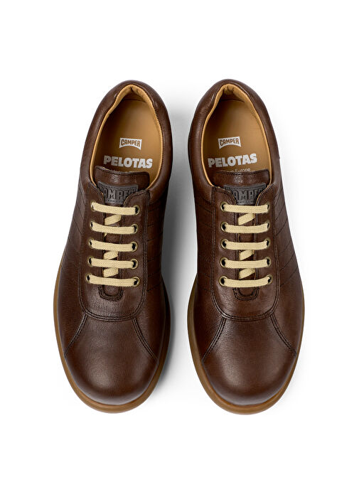 Camper Kahverengi Erkek Deri Günlük Ayakkabı 16002-318 - Görsel 3