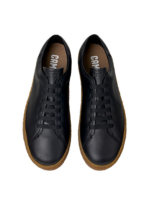 Camper Siyah Erkek Deri Günlük Ayakkabı Peu Terreno - Görsel 4