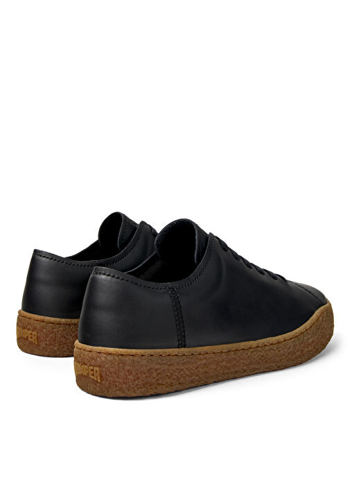 Camper Siyah Erkek Deri Günlük Ayakkabı Peu Terreno - Görsel 5