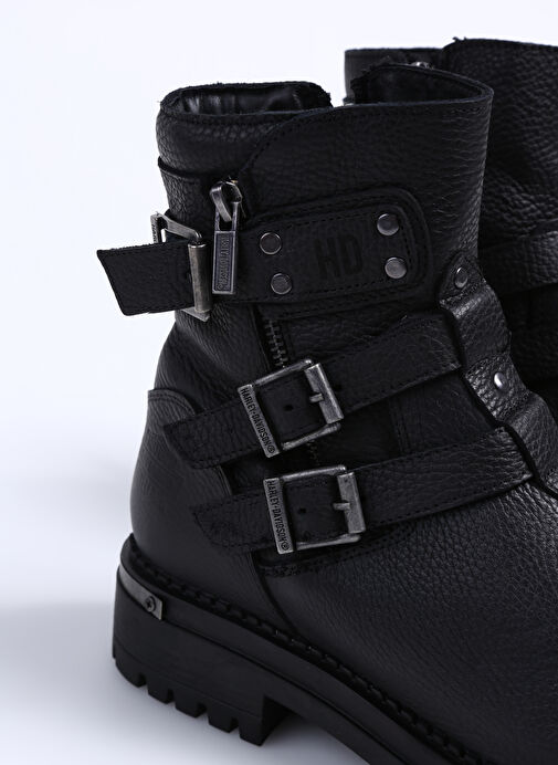 Harley Davidson Harley Davidson Siyah Erkek Deri Bot HENRI | Boyner Siyah - 6. görsel