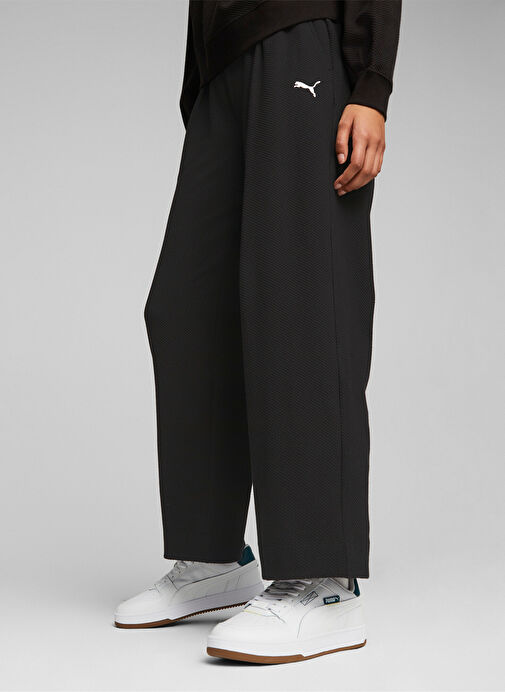 Puma Siyah Kadın Eşofman Altı 67600701-HER Straight Pants