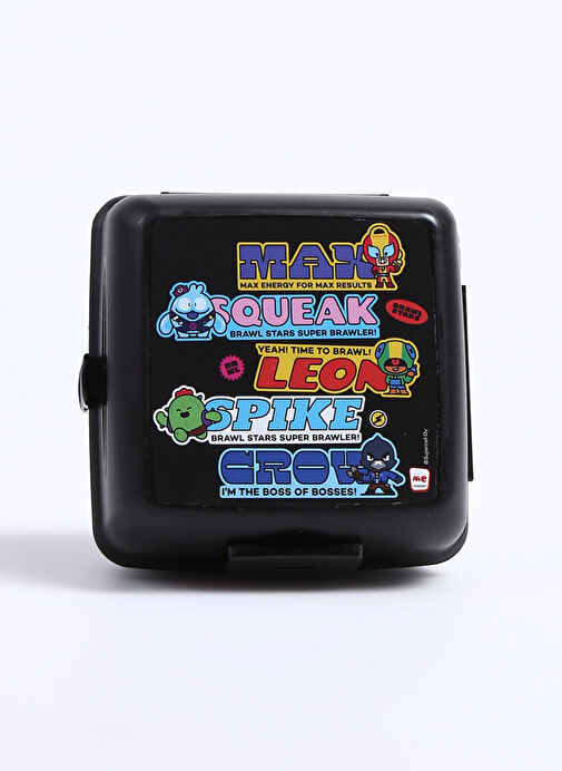 Brawl Stars Kırmızı Erkek Çocuk 13x13x9 cm Beslenme Kabı BRAWL STARS SAKLAMA KABI