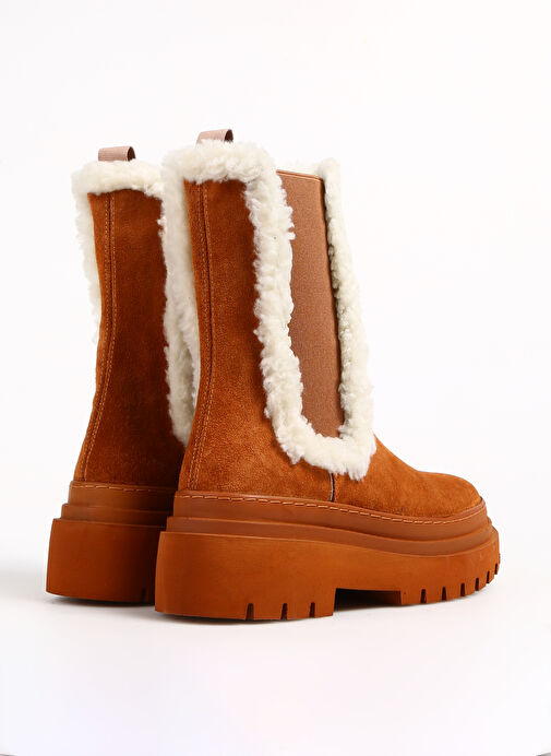 Fabrika Taba Kadın Süet Bot MELO - Görsel 4