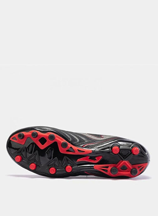 Joma AGUW2301FG AGUILA 2301 BLACK RED Siyah - Kırmızı Erkek Futbol Ayakkabısı - Görsel 5