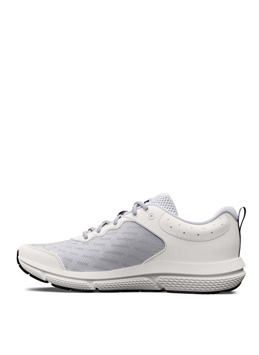 Under Armour 3026175-104 UA Charged Assert 10 Beyaz Erkek Koşu Ayakkabısı - Görsel 3