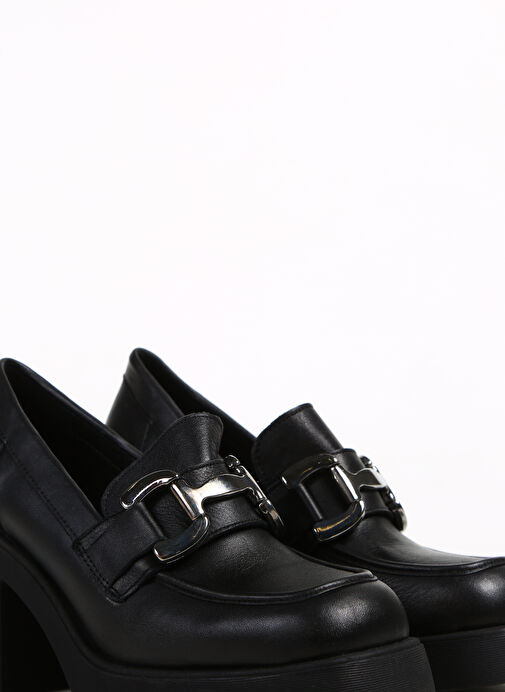 Fabrika Fabrika Siyah Kadın Deri Loafer MILAGROS Boyner'de! Siyah - 6. görsel