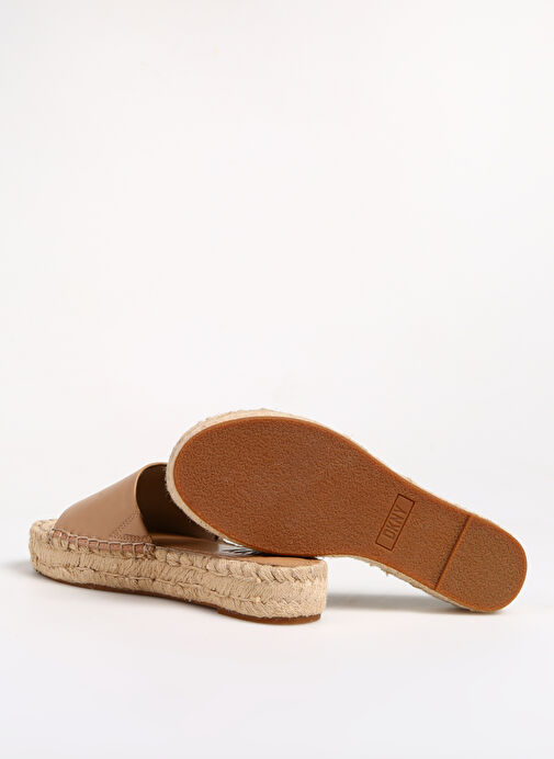 Dkny Bej Kadın Deri Terlik K1304618B7Y - Görsel 5