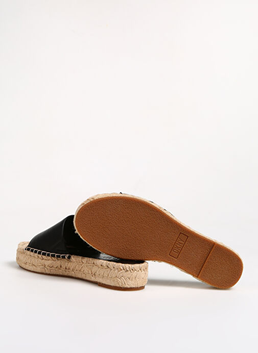 Dkny Siyah Kadın Deri Terlik K1304618B7Y - Görsel 5