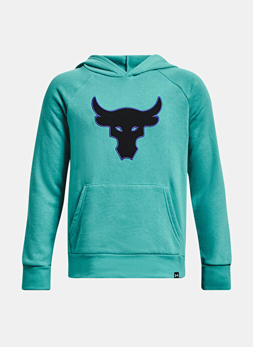 Under Armour Mavi Erkek Çocuk Sweatshirt 1374930-370 Pjt Rck Brhm Bull Apliq