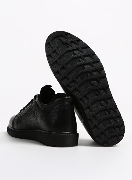 Hammer Jack Siyah Erkek Deri Günlük Ayakkabı - Görsel 5